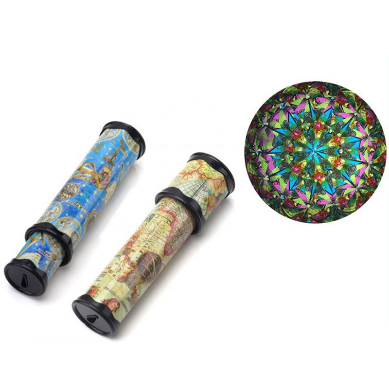 Wholesale 1-2 Kaleidoscope children's toys multi prism adult classic nostalgia toys