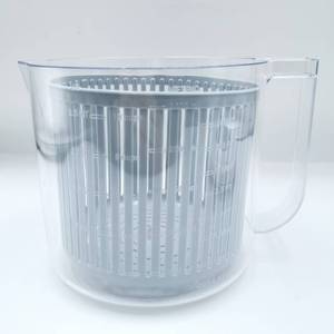 YS Essoreuse à salade manuelle en plastique écologique, capacité 2500 ml, en PP, petite taille, compatible micro-ondes, outil de cuisine très vendu - Product Image 6