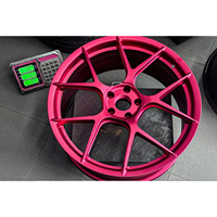 Ruedas Forjadas Monobloque XINLAI Personalizadas en Rosa Intenso, Diseño Cóncavo Profundo, de 17-23 Pulgadas, 5x114.3 5x120 para Autos de Alto Rendimiento