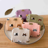 Vente en gros de chaussettes de chat mignon de personnage de dessin animé à la mode Chaussettes drôles pour les femmes