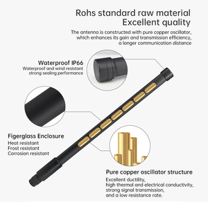 Dài khoảng cách tăng cao <span class=keywords><strong>7</strong></span>.5dbi 5150-5850MHz 5.8G không thấm nước omni-directional ngoài trời 5g sợi thủy tinh Antenna - Product Image 6