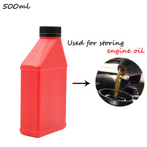 In grado di fornire un servizio personalizzato, in plastica HDPE 16oz olio motore da 500ml, contenitori per bottiglie di olio lubrificante con tappo a vite nero PP - Product Image 1
