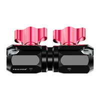 Bras magique à tête sphérique de 17 mm en alliage d'aluminium CNC 360° °   Support de caméra pour vélo avec rotation et charge de 2 kg pour GoPro 13, DJI Action et Insta360