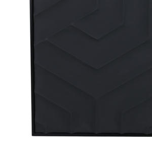 Conjunto de paneles de arte mural modernos con marco, diseño geométrico negro para decoración de sala de estar y comedor - Product Image 3