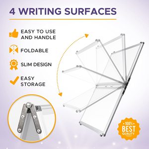 Portabile Double-face personalizzato cavalletto magnetico in alluminio cancellabile <span class=keywords><strong>lavagna</strong></span> <span class=keywords><strong>lavagna</strong></span> pieghevole Desktop - Product Image 6