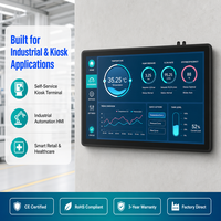 21,5 inch industriële touchscreen panel pc all-in-one computer voor HMI kiosk, digitale signage, retail en fabrieksapplicaties