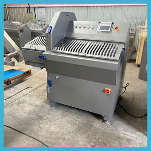 Opération facile pour la boucherie traitement de la viande <span class=keywords><strong>Bacon</strong></span> viande congelée jambon boeuf cuit hachoir à viande et trancheuse coupe et tranchage - Product Image 4