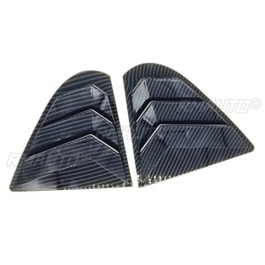 Cubierta Decorativa para Ventilación Lateral de Ventana Trasera para Mitsubishi Lancer EX X EVO 2008-2018, Accesorios para Auto, Piezas de Repuesto, Fibra de Carbono - Product Image 2