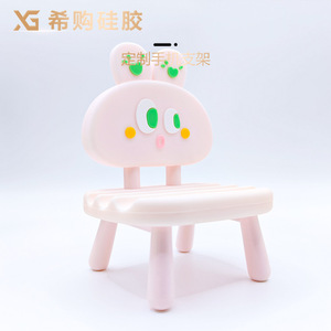 Custom Cartoon Creative Desktop Phone Stand Silicone Holder For <b>Desk</b> Gift - Product Image 2