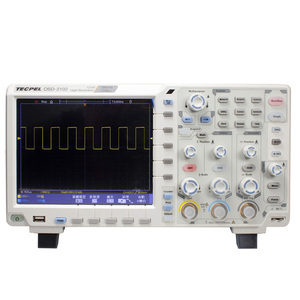 TECPEL OSD-2102 ออสซิลโลสโคปดิจิตอลแบบตั้งโต๊ะ 2 ช่องสัญญาณ 25MHz 200MS/s หน่วยความจำ 12kpts 10ns/div 400mV/div หน้าจอ 320x240 - Product Image 1