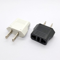 Adaptateur de prise secteur Europe vers USA, convertisseur de voyage de l'Europe vers l'Amérique, Canada, Mexique, Type A