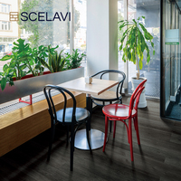 Fabricants de revêtements de sol en vinyle de luxe Carreaux de sol en marbre épais Solution de conception graphique pour revêtement de sol intérieur Click SPC en PVC autocollant