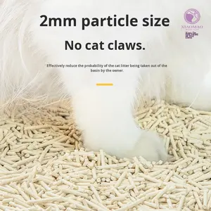Arena para Gatos de Tofu 3A al por Mayor, Absorción Rápida, Aglutinación Rápida, Control de Olores, Bajo Polvo, la Mejor Arena para Gatos de Tofu para Tiendas de Mascotas - Product Image 2