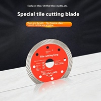Lame de scie diamantée Turbo de qualité industrielle Disques de coupe en marbre pressé à chaud pour porcelaine et céramique