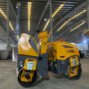 2024 New 1500kg 1.5ton Mini đường lăn compactor đôi trống đường lăn với CE chứng nhận - Product Image 5