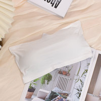 Vente directe d'usine soutien-gorge sans bretelles avec enveloppement de soie de glace femmes sport respirant non marquant Bustier
