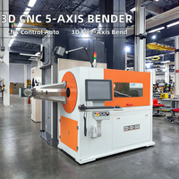 Machine de formage de fil 3D CNC automatique à prix économique avec servomoteur, machine de fabrication de châssis de pièces automobiles en stock, machine plieuse de fil 3D