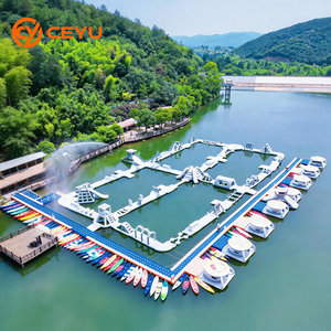 <span class=keywords><strong>Parc</strong></span> aquatique flottant Ceyu, parcours de jeux d'obstacles en plein air, équipements, flotteurs, toboggan gonflable, aire de jeux pour enfants, <span class=keywords><strong>lac</strong></span> - Product Image 1