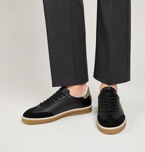 RADOLFA Zapatillas de Cuero de Alta Calidad para Hombre, Zapatos Casuales con Punta Mixta, Minimalistas de Lujo, Cómodos para Caminar, con Soporte, Personalizables OEM - Product Image 4