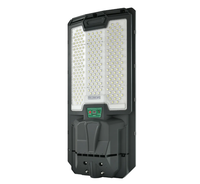 100W 200W 300W 400W 500W Lampadaire solaire intégré étanche Lumière de sécurité solaire éclairage extérieur avec poteau