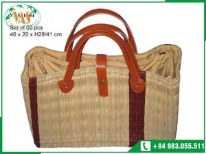 Sedge กระเป๋าช้อปปิ้งที่มีด้ามจับจากเวียดนาม - Product Image 6