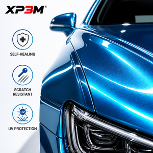 ฟิล์มใสกันรอยรถยนต์ XP3M Canel Bay Blue OEM Gloss TPU สี PPF หนา 7.5 มิล ซ่อมแซมตัวเองได้ ป้องกันรอยขีดข่วน ป้องกันสีเหลือง พร้อมช่องระบายอากาศ - Product Image 6