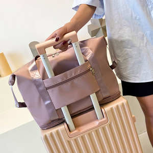 Sacs de voyage pliables et extensibles personnalisés avec logo, grande capacité, sacs de <span class=keywords><strong>week</strong></span>-<span class=keywords><strong>end</strong></span>, sacs de voyage, sacs à main tendance - Product Image 6