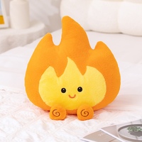 Vente chaude en peluche petite flamme peluche Animal décoration de la maison enfants cadeaux d'anniversaire poupée flamme douce