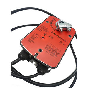 Usine faible quantité minimale de commande Ventilation 24V 120V 230V système HVAC cercle couplage ressort retour 5Nm amortisseur actionneur - Product Image 4