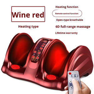 Precio barato Calefacción eléctrica Masajeador de pies Amasado Calefacción airbag Envoltura Dispositivo vibratorio para aliviar el dolor - Product Image 3