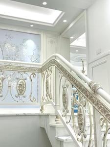 Barandillas de Escalera Modernas Fáciles de Instalar, Diseño Montado, Villas de Lujo Interiores, Barandillas de Escalera Residenciales - Product Image 2