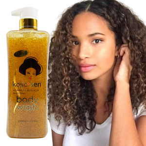 Vitamina C Ácido Kójico Blanqueador Body Wash Refrescante Hidratante Comprar a granel para reventa Cuidado corporal Body Wash Mujeres africanas Cuidado DE LA PIEL - Product Image 3
