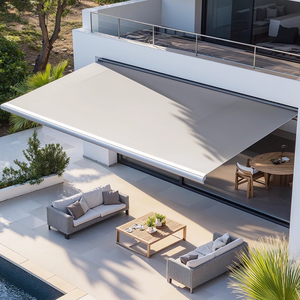 Toldo Retráctil Automático Eléctrico para Exteriores, Toldo Plegable con Casete Completo para Patio, Toldo Motorizado Retráctil - Product Image 5