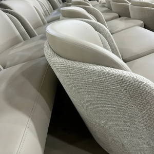 เก้าอี้ทำงานตามหลักสรีรศาสตร์เบาะ D4050ทนไฟแผ่นไม้อัดโฟมพีวีซี/ผ้าฐานหมุน OEM/ODM - Product Image 1