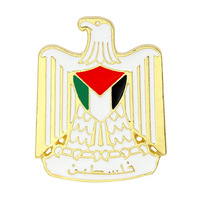 Gratuit Palestine Drapeau National Épinglette Chapeau Écharpe Sac Vêtements Bijoux Accessoires Palestine Carte Broches Émail Broche pour Unisexe