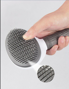<b>Pet</b> Dog Hair <b>Brush</b> Cat Comb Grooming and Care Cat <b>Brush</b> Stainless Steel Comb for Long Hair Dogs Cleaning <b>Pets</b> Dogs Accessories - Product Image 3