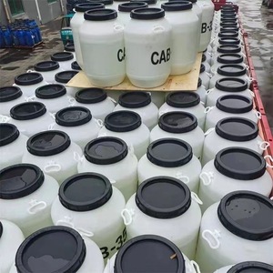 Fabrika en kaliteli ham yıkama hammadde sıvı 35% Amphoteric Surfactant Cocamidopropyl <span class=keywords><strong>Betaine</strong></span> kabin CAS 61789-40-0 - Product Image 1