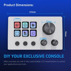 N3 Stream Deck con Teclas y Perillas LCD |   Panel de Atajos Personalizado para Edición, Transmisión y Control de Música - Product Image 5