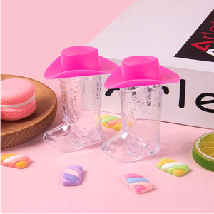 10 pezzi Mini cappelli da Cowboy addio al nubilato bomboniere per feste di compleanno e nuziali accessori per bambole - Product Image 1