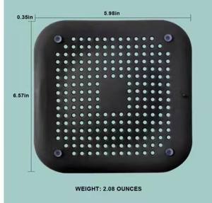 Filtre à cheveux Durable pour égouts de toilettes, anti-<span class=keywords><strong>d</strong></span>éodorant de lavabo de cuisine, bouchon de couvercle de drain de sol en silicone résistant aux cheveux - Product Image 3