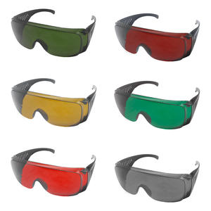Lunettes de sécurité laser 190-2000nm, verres PC anti-impact, monture noire pour la protection lors du soudage et du marquage - Product Image 3