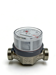 Aanpasbare enkelvoudige doorstroommeter van messing - Product Image 2