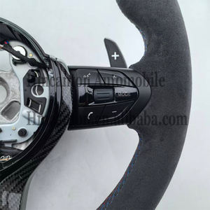 Volant de direction de voiture en Alcantara LED de conception la plus récente pour BMW série F, série 3, série 5, M3, M5, M6, F10, F20, F30, F90 - Product Image 2