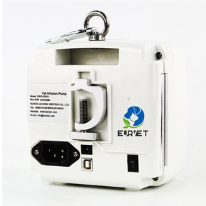 EUR <span class=keywords><strong>VET</strong></span> Bomba de Infusión Veterinaria Multi-alarma con Alertas de Oclusión, Aire en Línea, Batería, Fallo de Batería, Fallo de Equipo, Estado de Espera y Tareas Completadas - Product Image 3