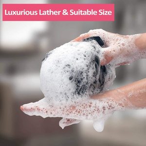 75g Shower Loofahs Large Bath Sponge Mesh Pouf Wash Puff XL Shower Poof Body <strong>Loofas</strong> for Bathing - Product Image 5