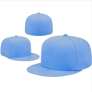थोक फैशन पुरुषों खाली कढ़ाई लोगो फिट बेसबॉल कैप कस्टम लोगो स्पोर्ट्स कैप 6 पैनल बेसबॉल पिता टोपी टोपी - Product Image 2