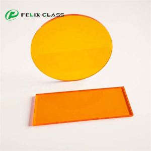 Filtre optique FELIX Orange CB535, verre de coupure GG530 GG550, lentille en verre coloré - Product Image 2