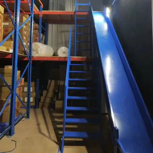 Công nghiệp đa tầng tầng lửng tầng <span class=keywords><strong>Rack</strong></span> hệ thống thép lưu trữ nền tảng với truy cập cầu thang cho kho - Product Image 2