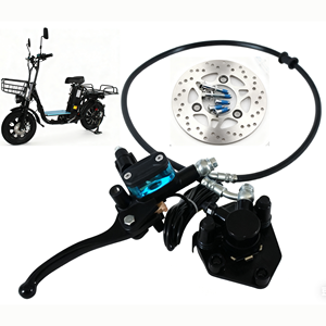 Freins de vélo électrique haut de gamme, frein à disque hydraulique pour scooter électrique, kit de remplacement de vélo électrique, levier de frein à arrêt automatique - Product Image 3