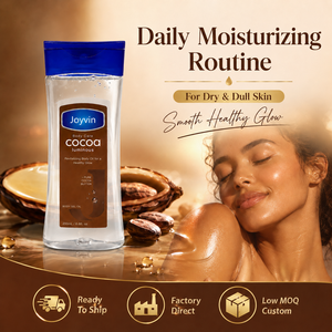 Huile-gel corporelle hydratante au <span class=keywords><strong>beurre</strong></span> de cacao, personnalisable en marque blanche, faible MOQ, 200 ml, pour une peau éclatante avec une finition non collante - Product Image 4